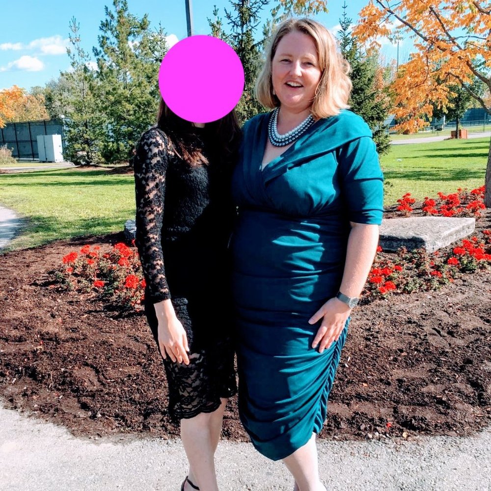 Kiyonna Teal Cocktail Dress